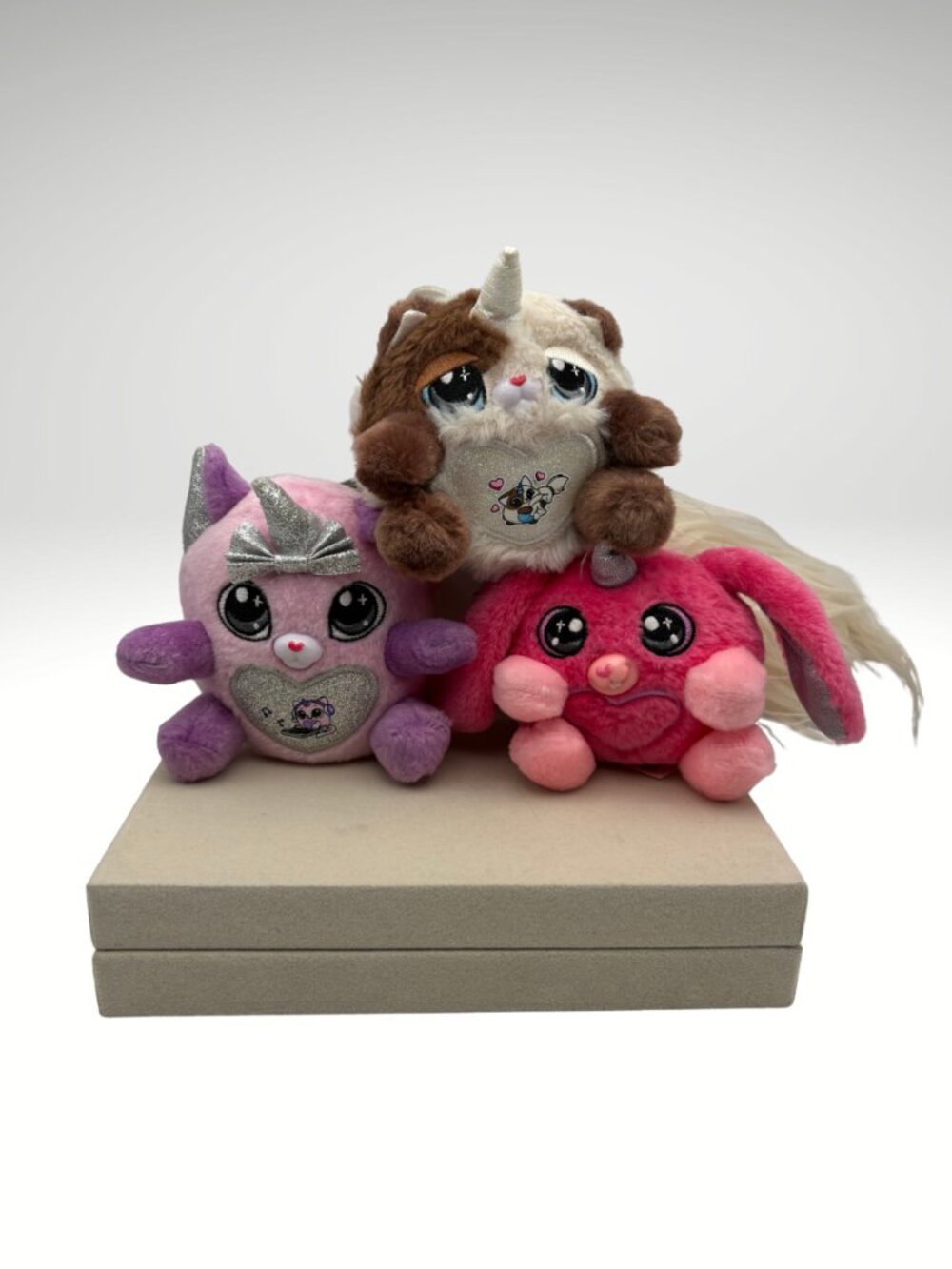 Zuru Rainbocorns 4" Kittycorns and Bunnycorn Lot of 3 (SKU: 506TO)
